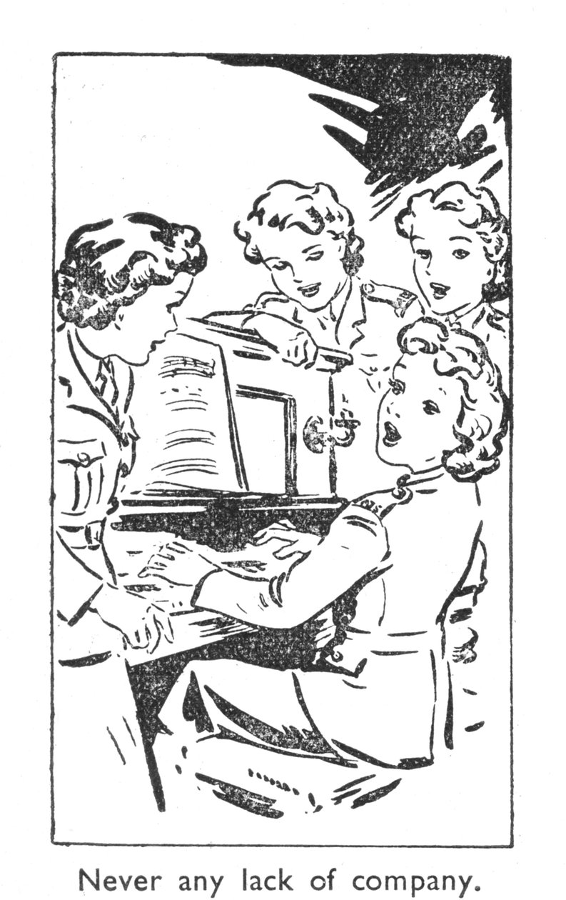 Hiçbir zaman şirket eksikliği, 1940 by Unbekannt