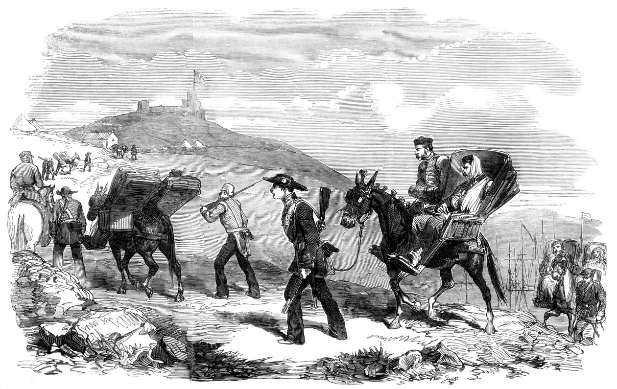 Yeni Ambulans Taşıma Hizmeti, 1855 by Unbekannt