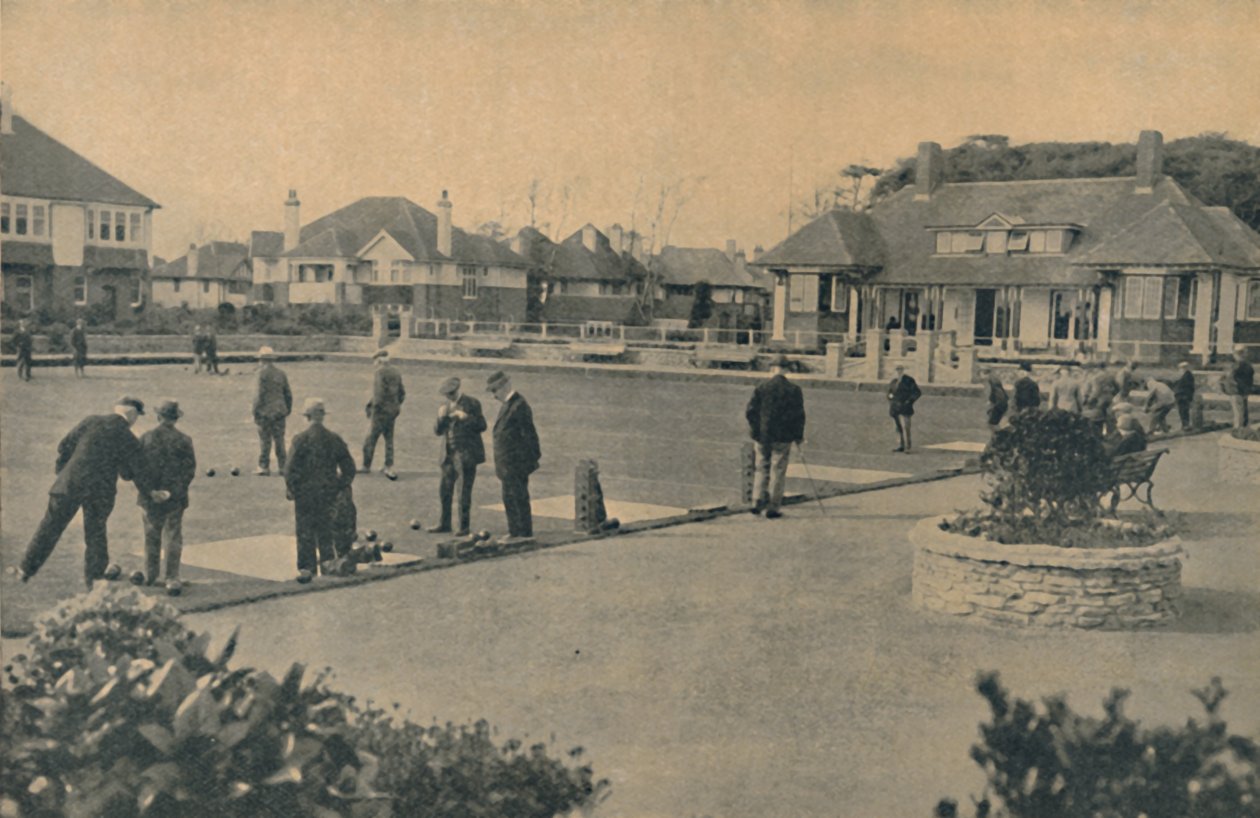 New Bowling Green, Woodland Caddesi, Boscombe, 1929 by Unbekannt