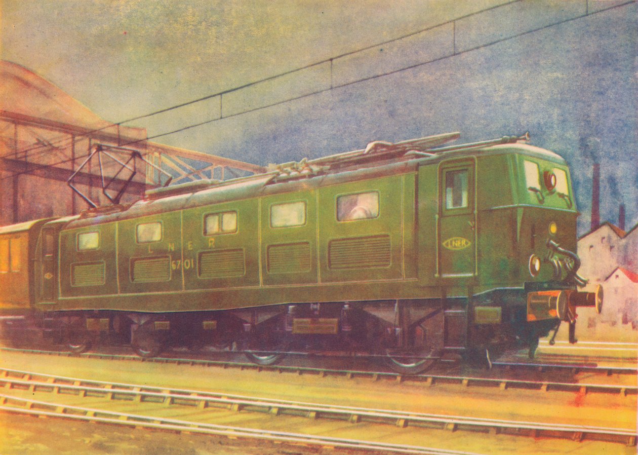 Yeni Elektrikli Lokomotif, L.N.E.R., Manchester London Road Station
