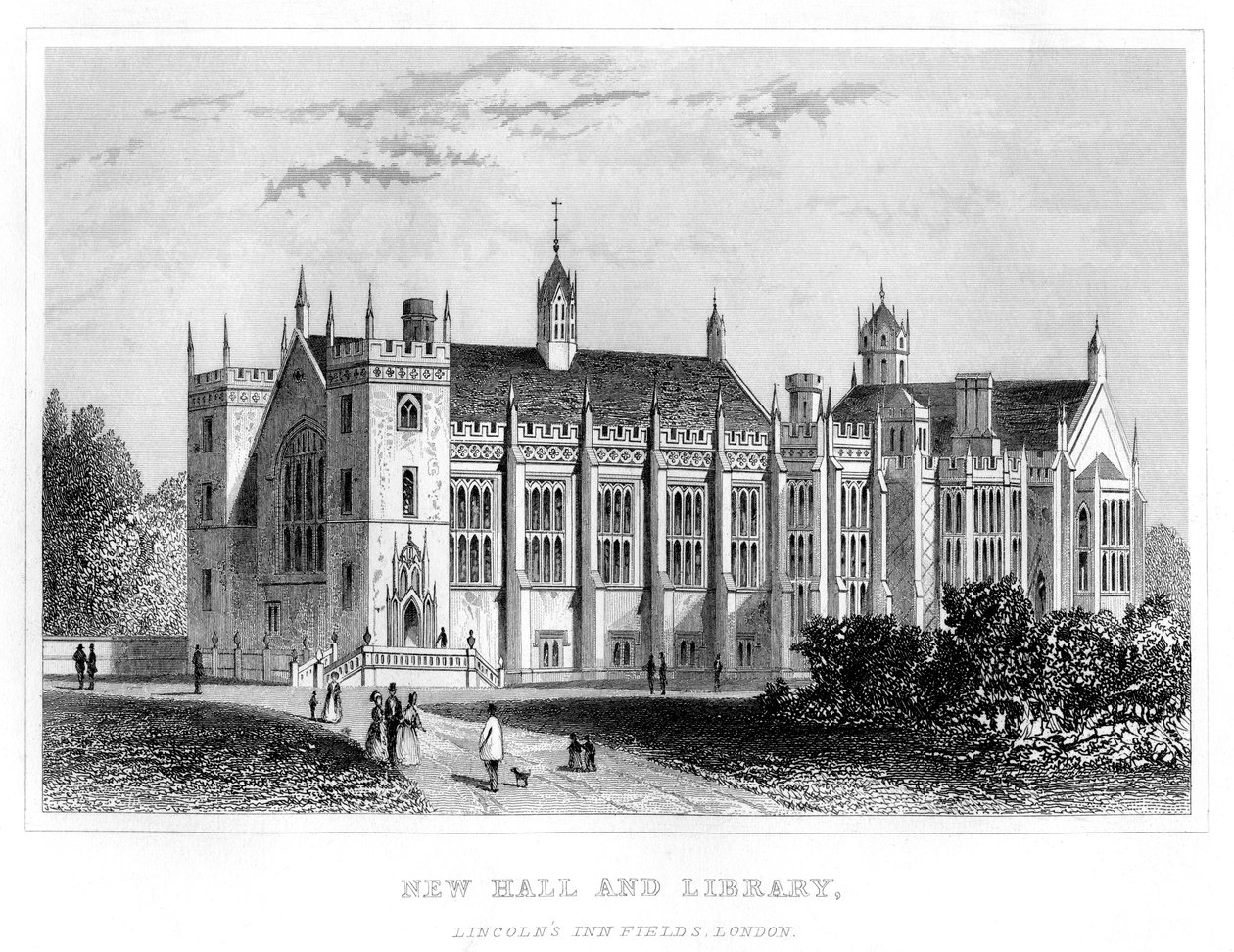 New Hall ve Kütüphane, Lincolns Inn Fields, Londra by Unbekannt
