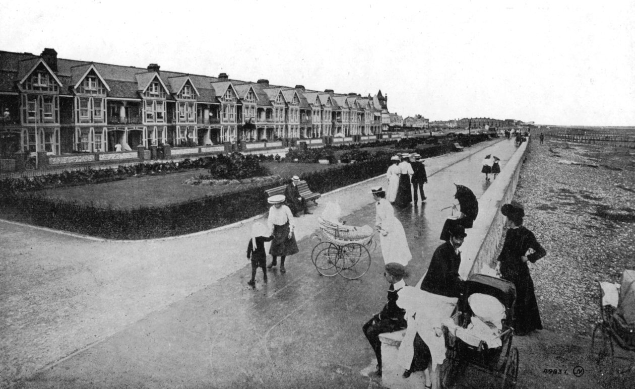 New Parade, Doğu Worthing, Batı Sussex, 20. yüzyılın başlarında by Unbekannt