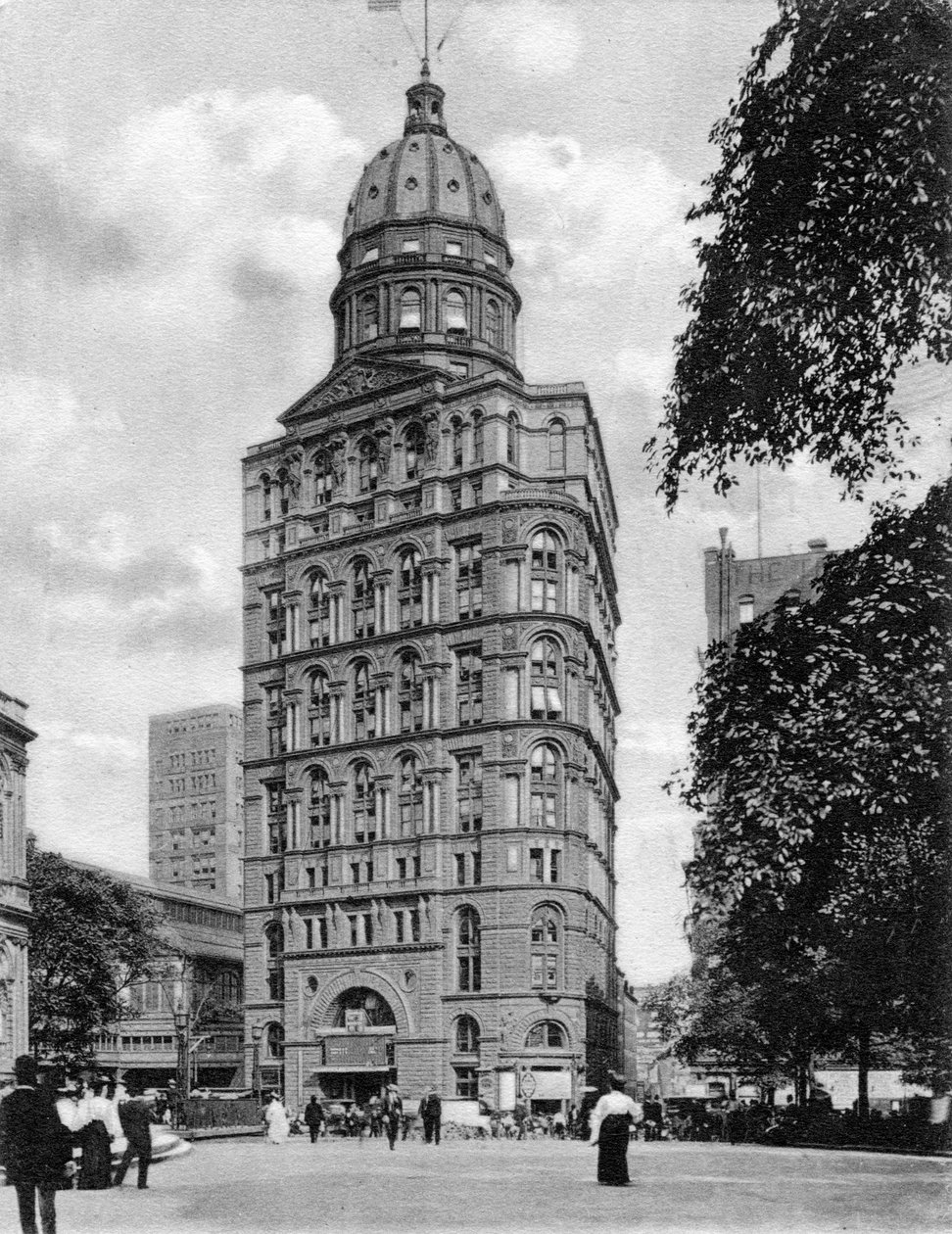 New York World Building, New York City, New York, ABD, 20. yüzyılın başları by Unbekannt