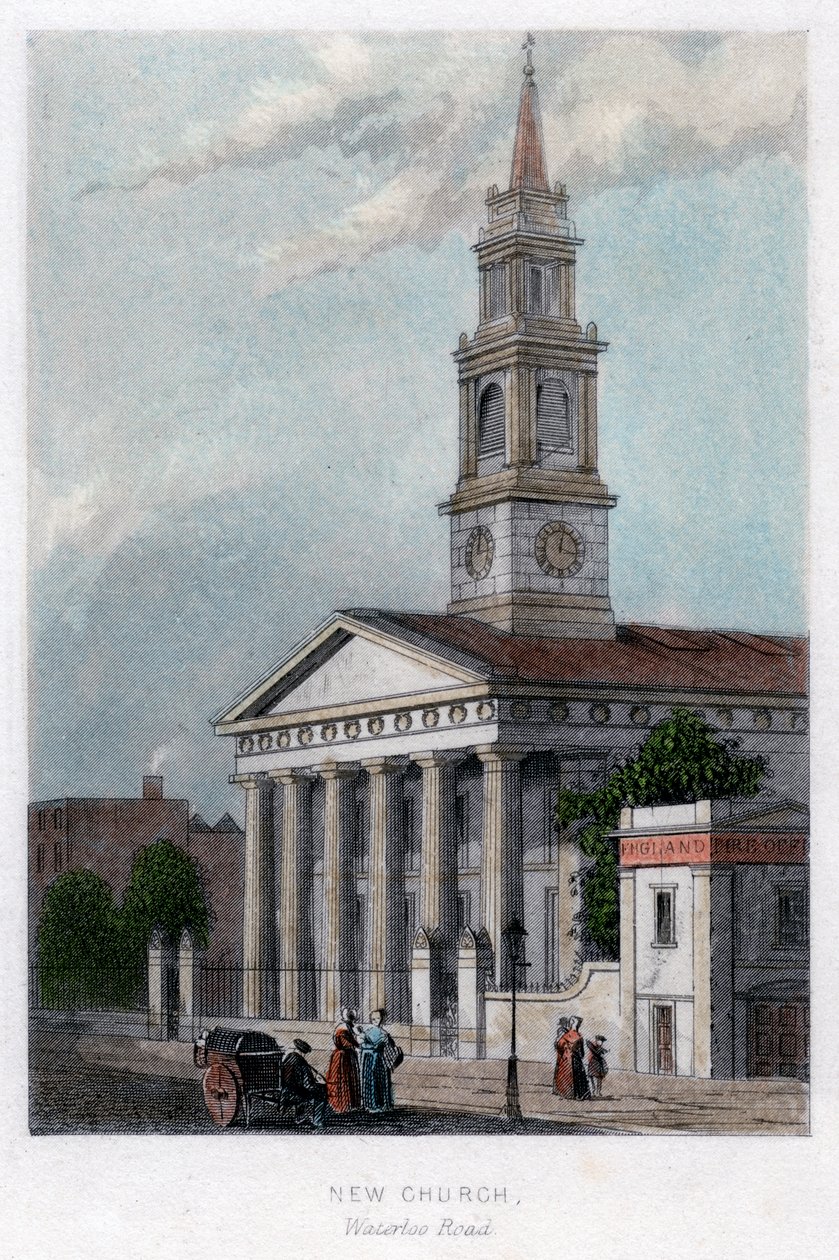 Yeni kilise, Waterloo Yolu, Londra by Unbekannt