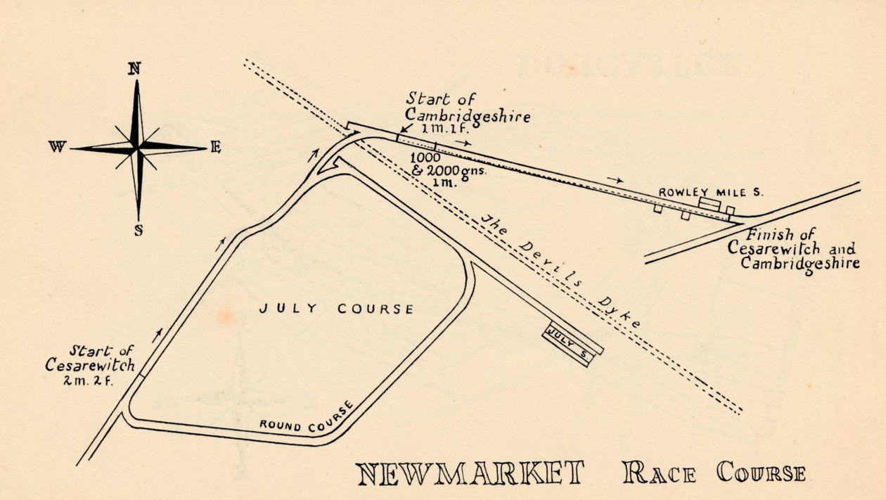 Newmarket Yarış Pisti, 1940 by Unbekannt