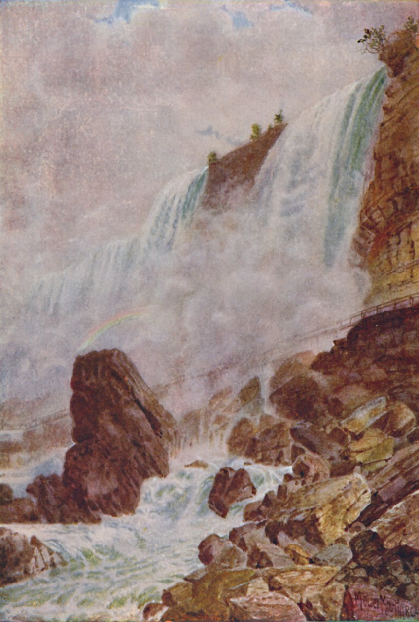 Niagara Şelalesi, 1924 by Unbekannt