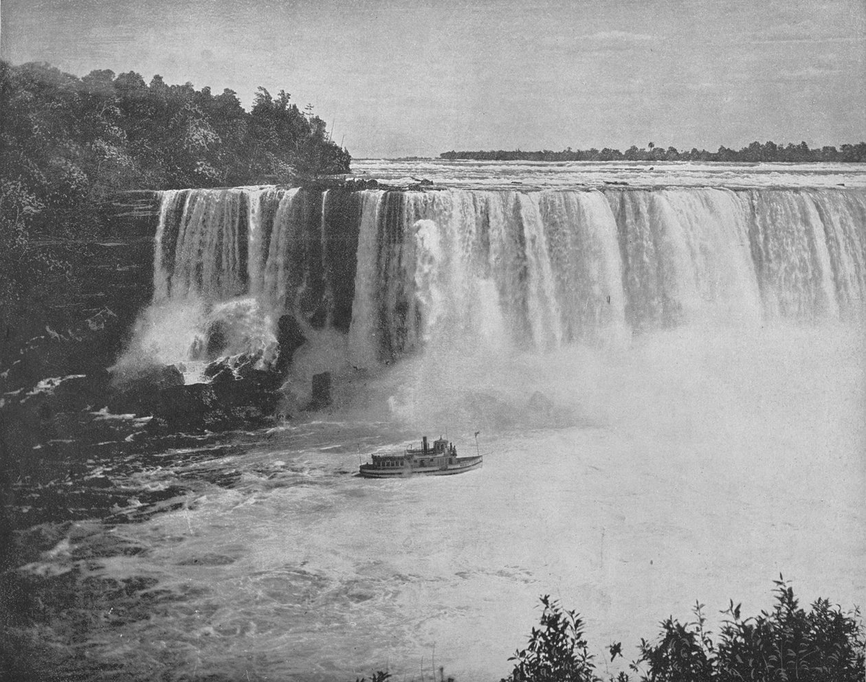Niagara Şelalesi, c1897. by Unbekannt