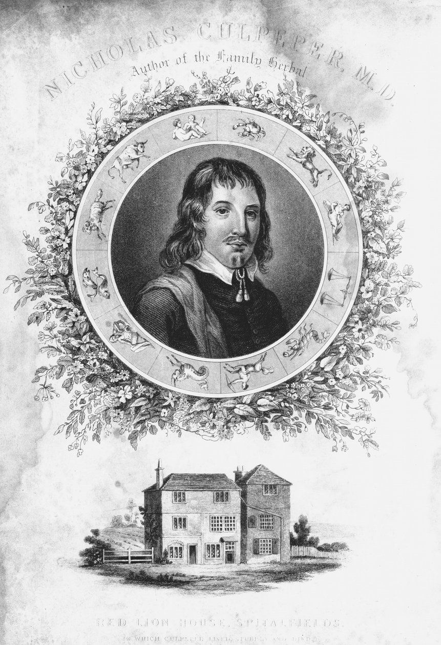 Nicholas Culpepper, c1650 19. yüzyıl by Unbekannt
