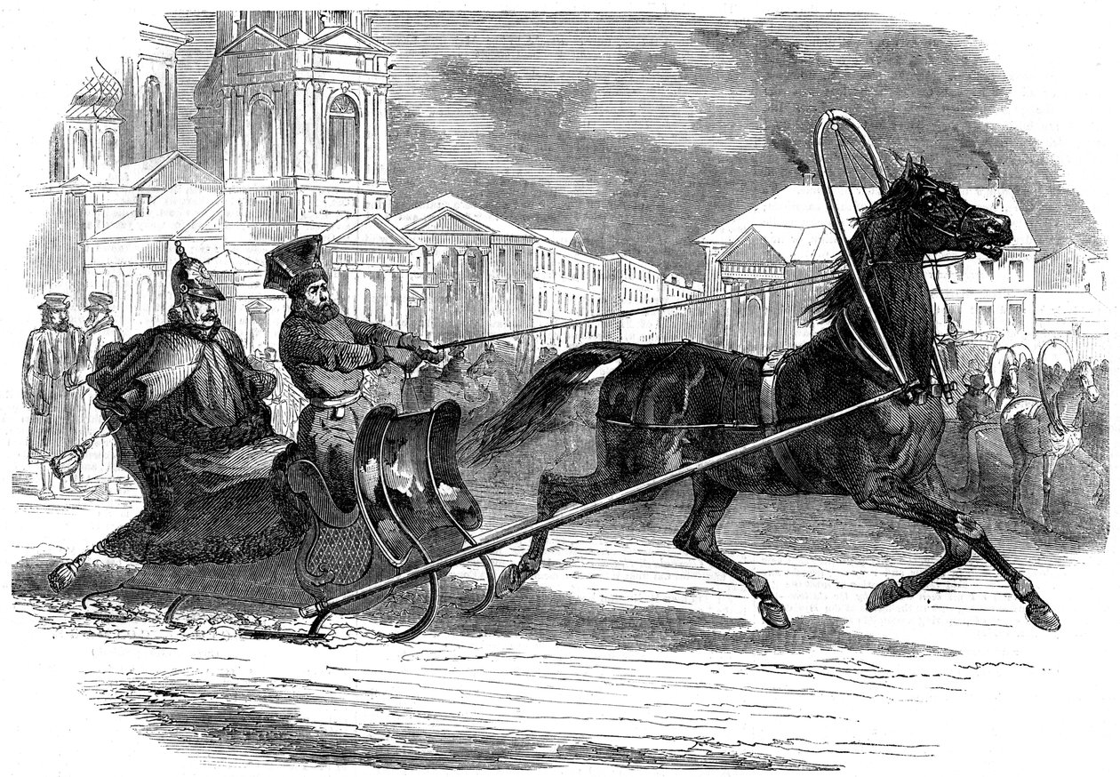 Nicholas I 1796-1855, Rusya İmparatoru, droshky
