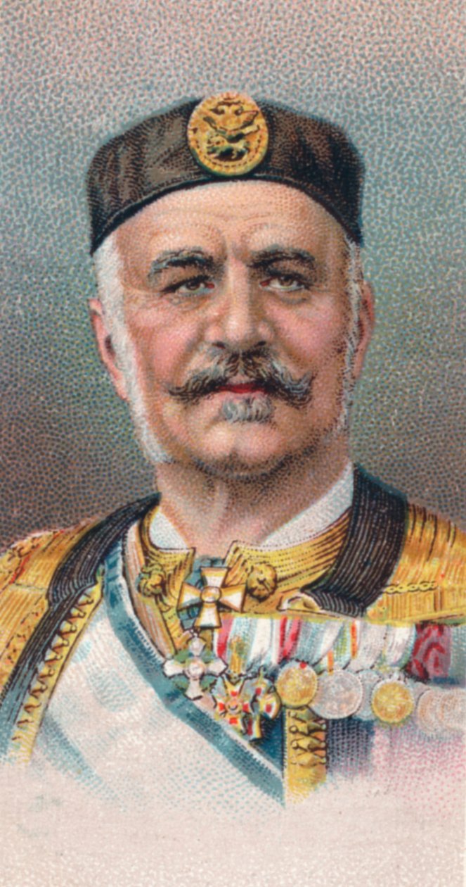 Nicholas I 1841-1921, Karadağ Kralı, 1917 by Unbekannt