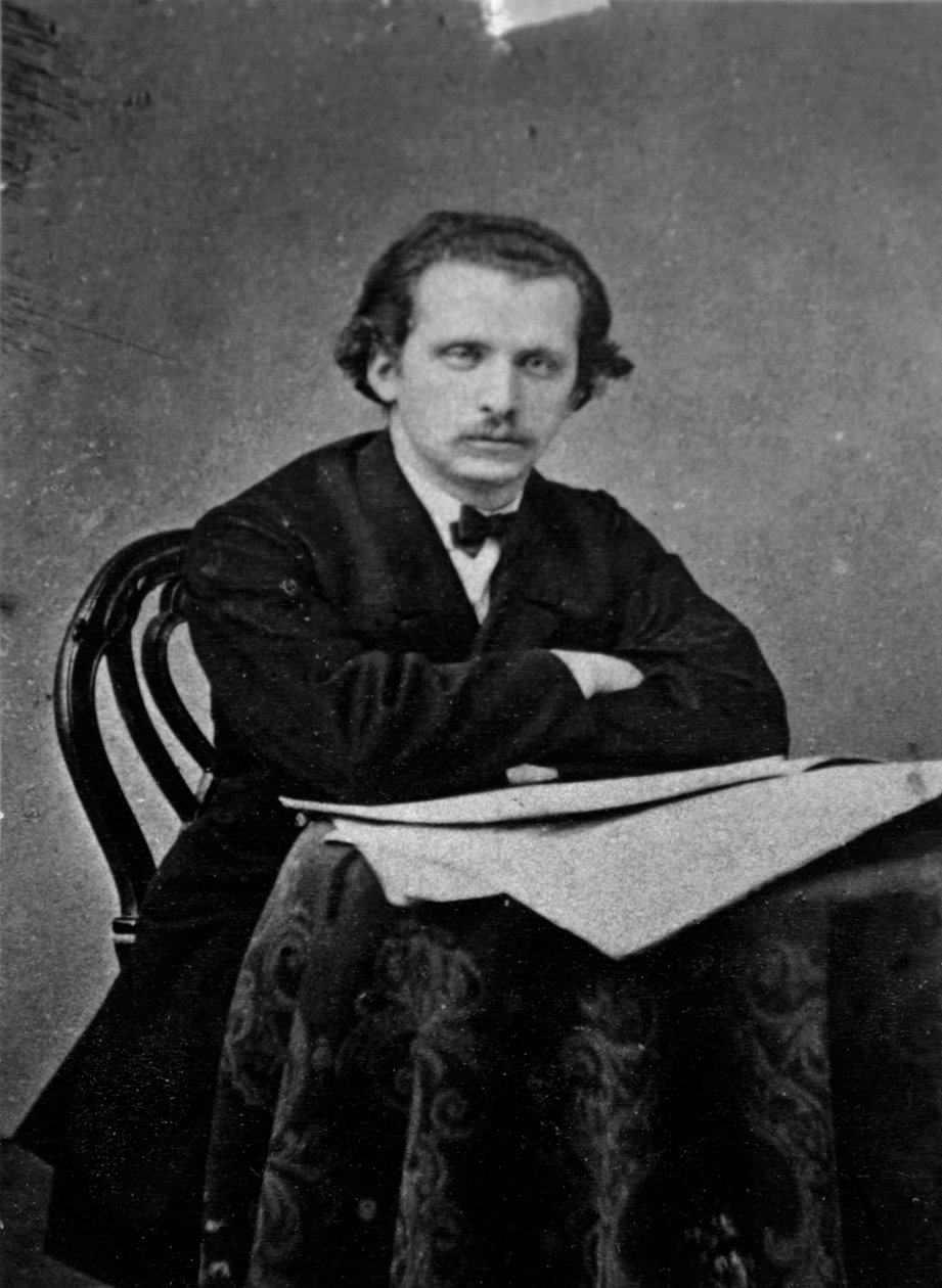 Nikolai Rubinstein, Rus piyanist ve besteci, c1880-c1881 by Unbekannt