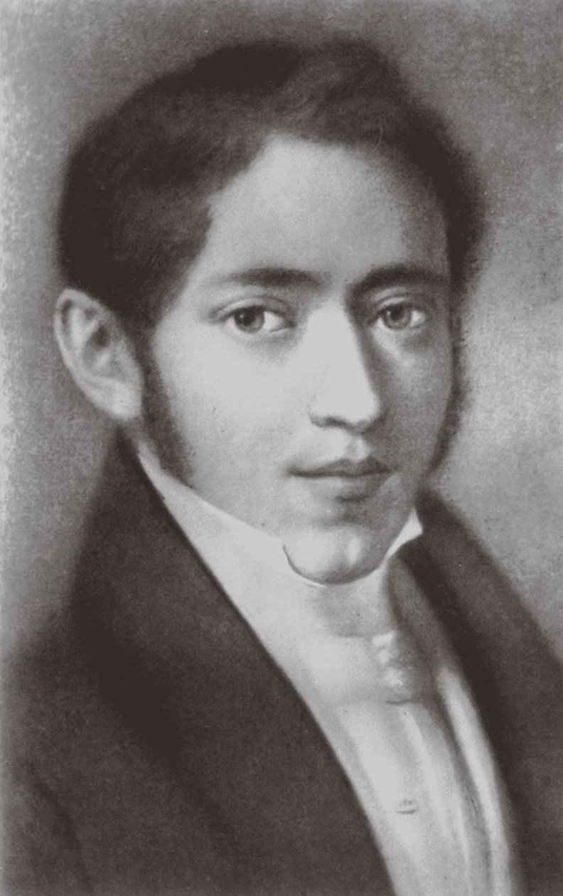 Nikolay Platonoviç Ogarev 1813-1877, 1830 by Unbekannt