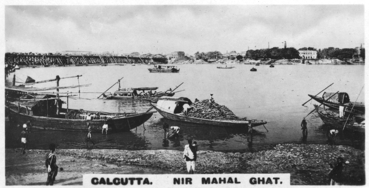 Neer Mahal Ghat, Kalküta, Hindistan, 1925 by Unbekannt