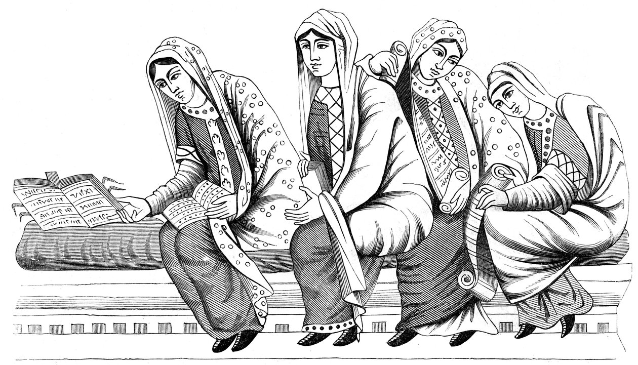 Nobel kadınları, 9. yüzyıl 1849 by Unbekannt