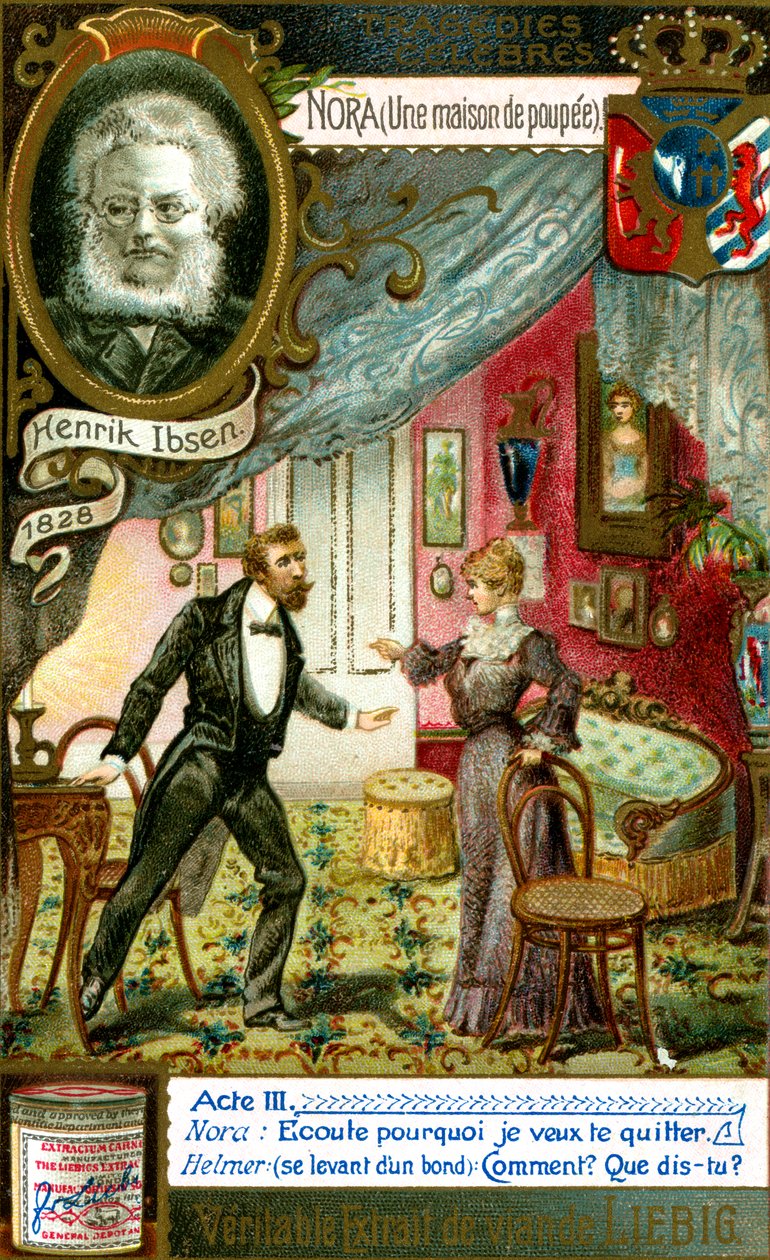 Nora Bir Bebek Evi, Henrik Ibsen, c1900 by Unbekannt