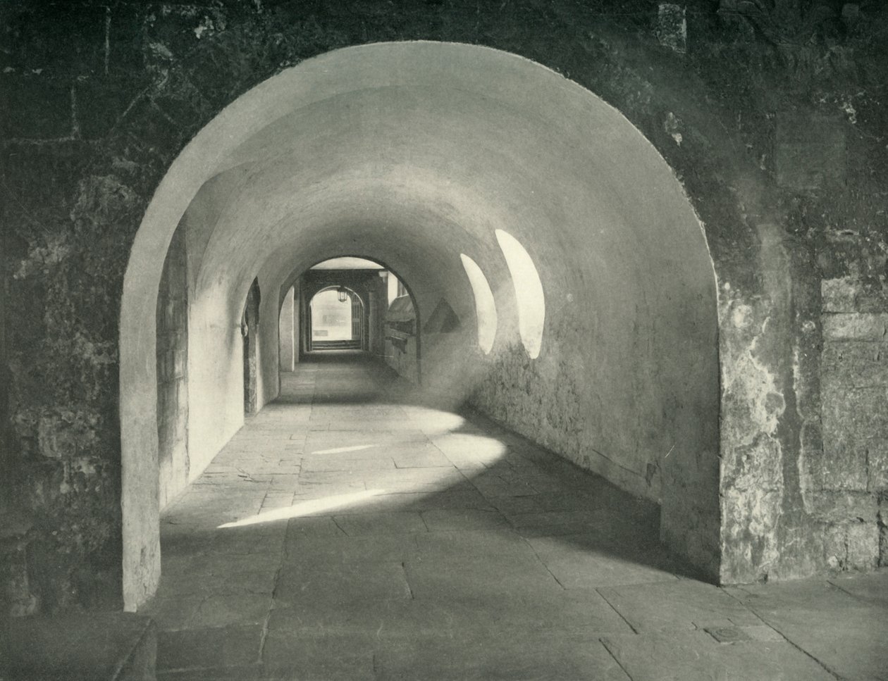 Manastırlardaki Norman Kemeri, Westminster Abbey, 1908 by Unbekannt