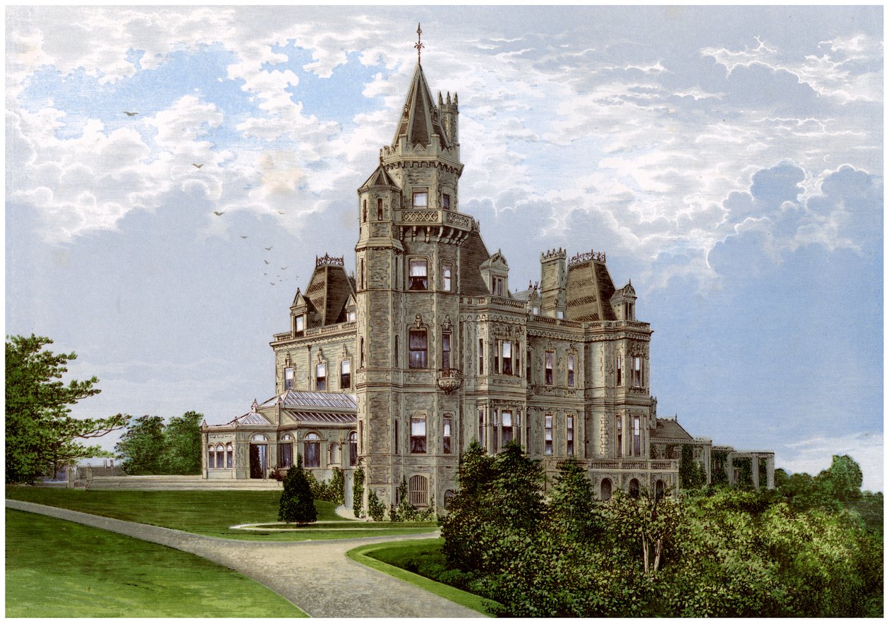 Normanhurst, Sussex, Brassey ailesinin evi, c1880 by Unbekannt