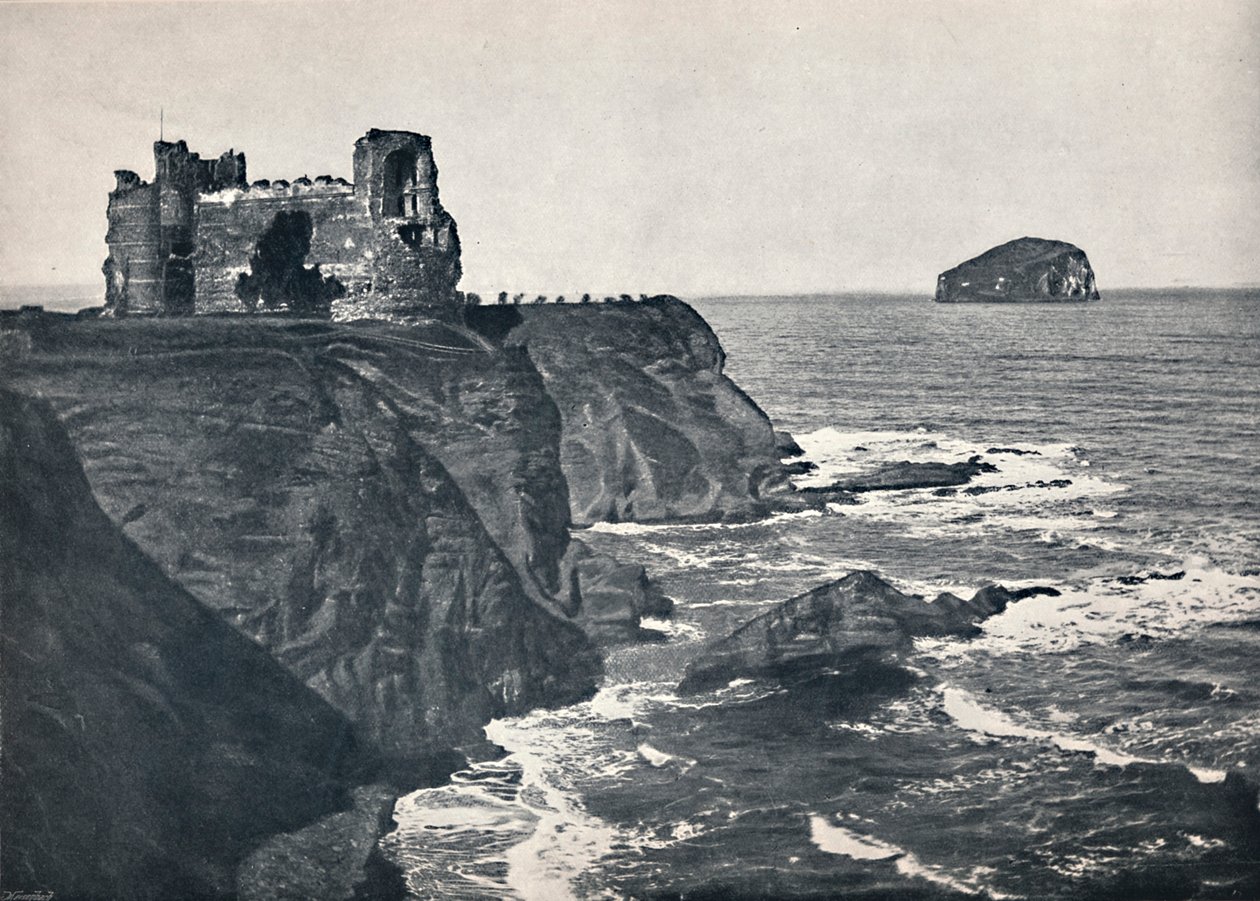 Kuzey Berwick - Tantallon Kalesi ve Bass Kayası, 1895 by Unbekannt