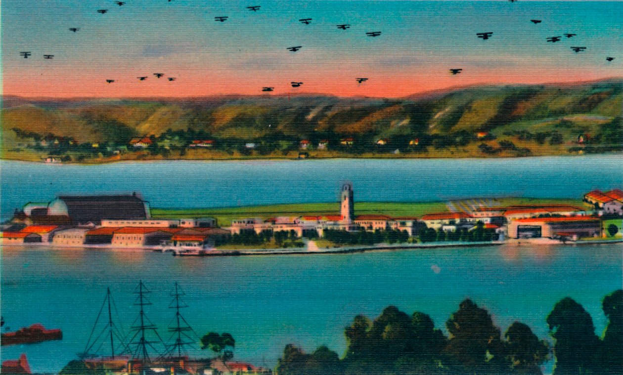 Kuzey Ada. ABD Deniz Hava Üssü. San Diego, Kaliforniya, 1941 by Unbekannt