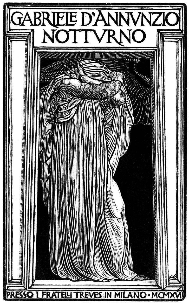 Notturno, Gabriele DAnnunzio, 1921 by Unbekannt