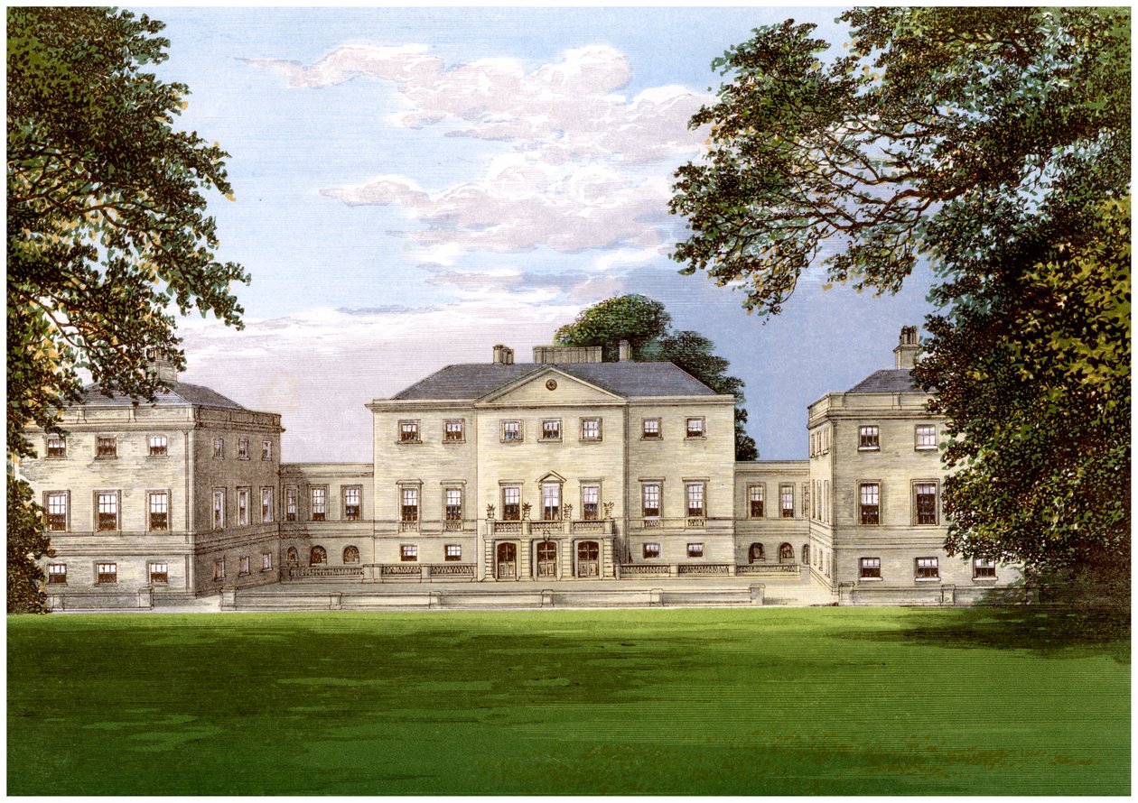 Nuneham Park, Oxfordshire, Harcourt ailesinin evi, c1880 by Unbekannt