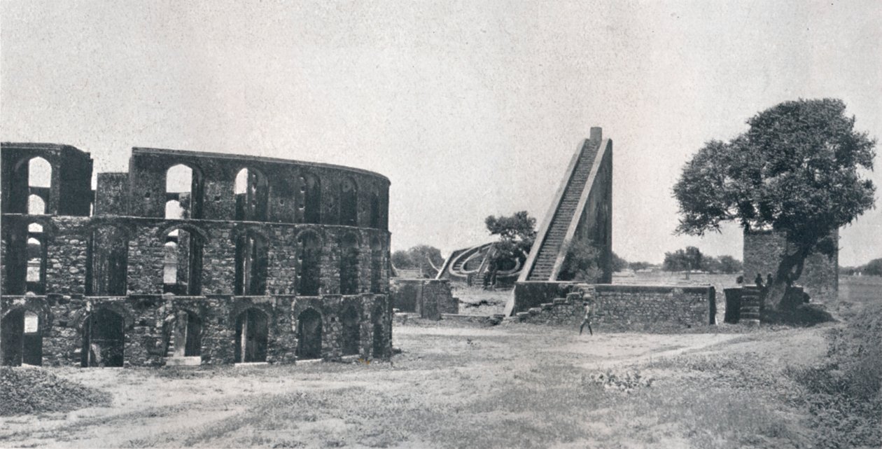 Jai Singh Gözlemevi, c1910. by Unbekannt