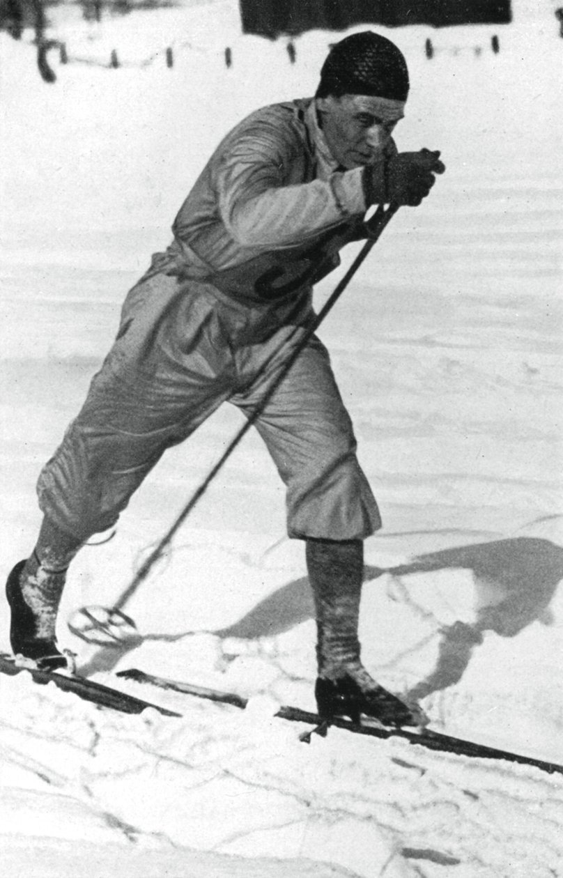 Oddbjorn Hagen, Norveçli kros kayakçısı, Kış Olimpiyatları, Garmisch-Partenkirchen, 1936 by Unbekannt