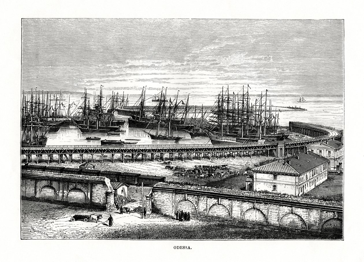 Odessa, Ukrayna, 1879 by Unbekannt