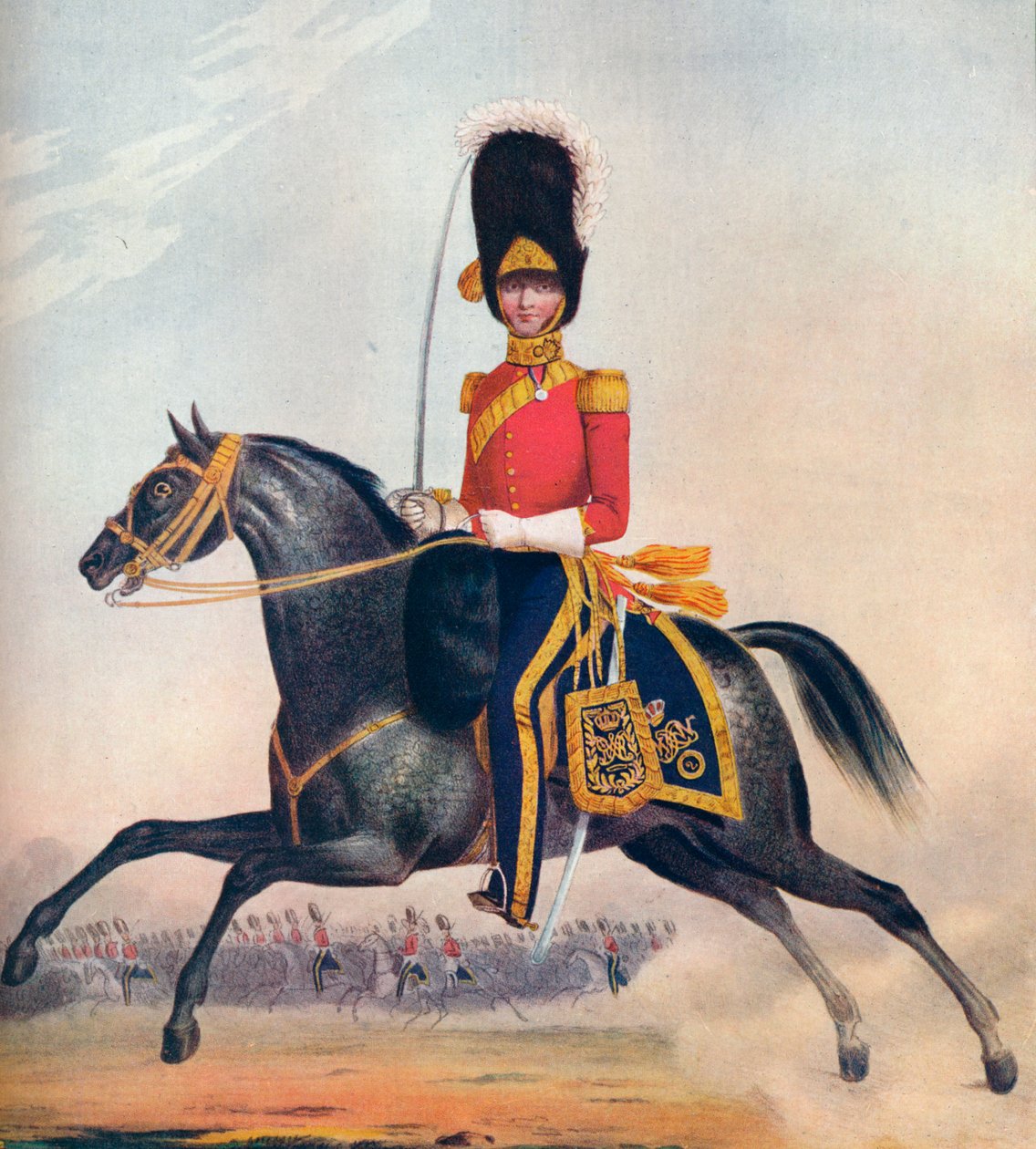 2. R.N. Brit. Ejderhalar, c1833. 1914 by Unbekannt