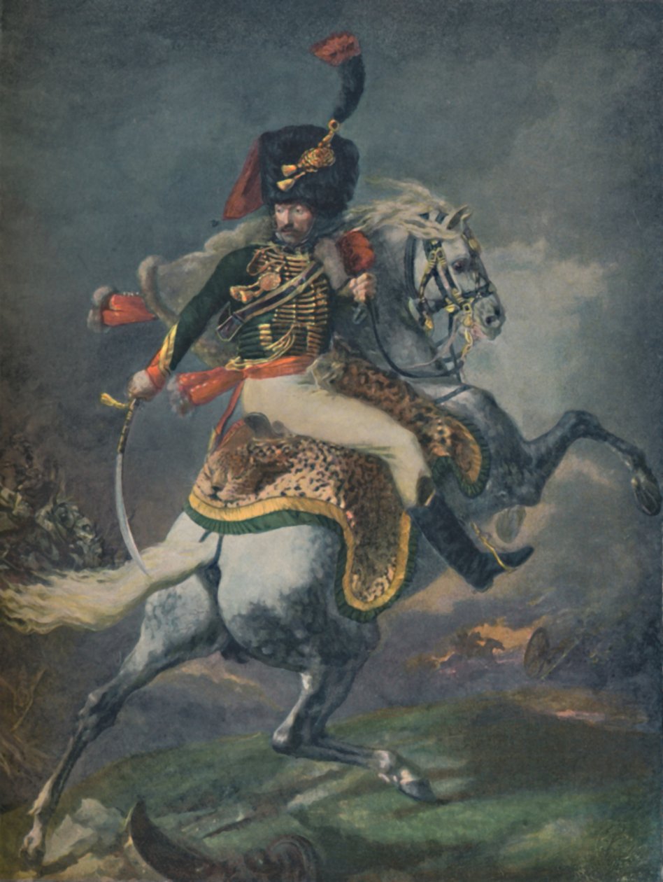 Atlı Şasilerin Görevlisi Yükleniyor. İmparatorluk Muhafızları, c1812, 1896. by Unbekannt