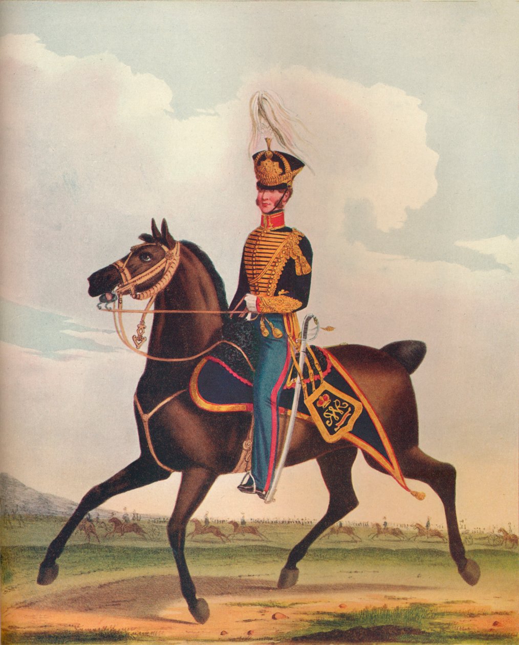 Kraliyet Topçu At Tugayının Subayı, c1833. 1914 by Unbekannt