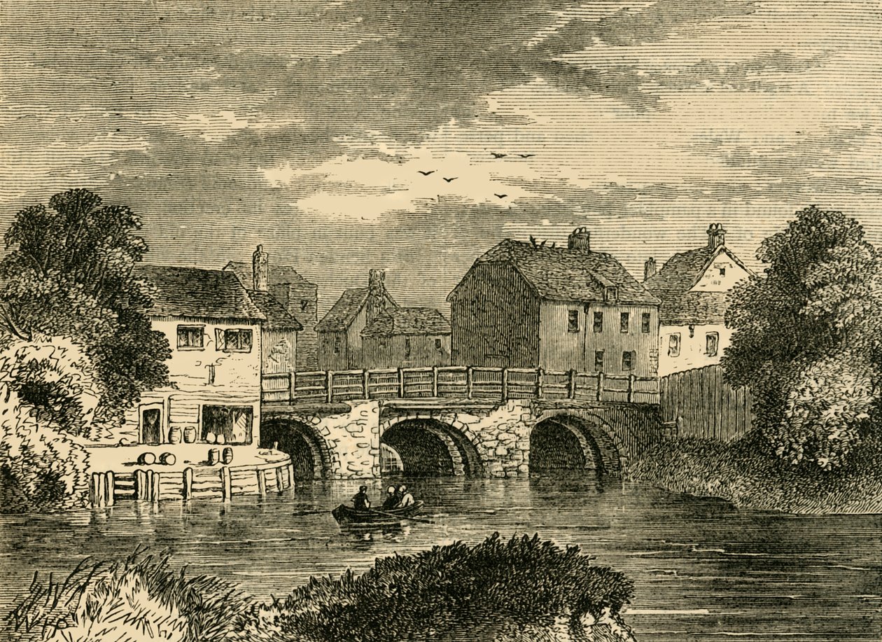 Eski Yay Köprüsü, c1876. by Unbekannt