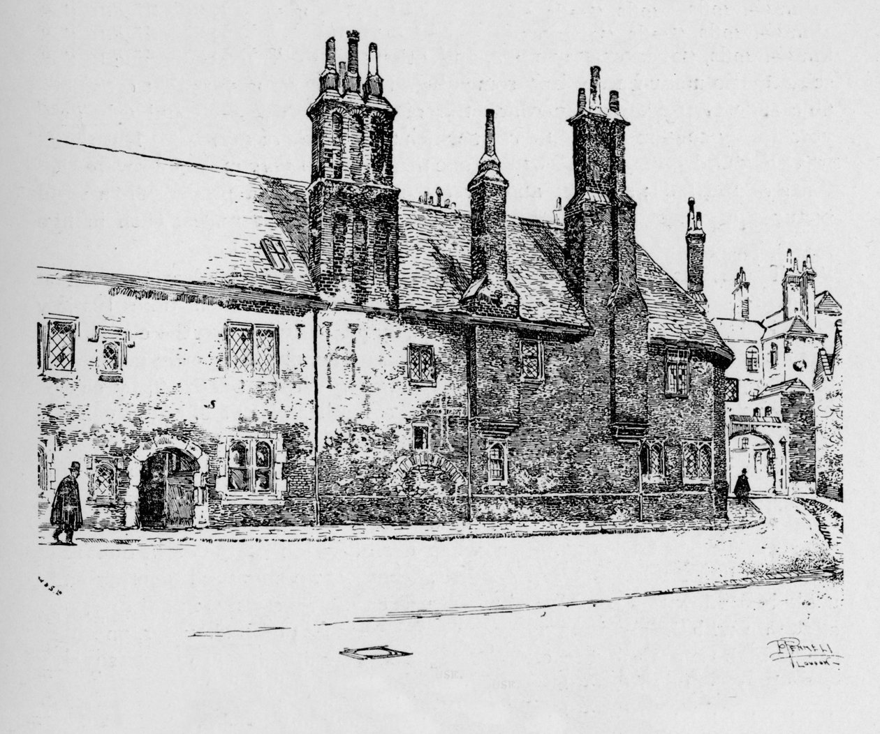 Eski Charterhouse, 1890 by Unbekannt