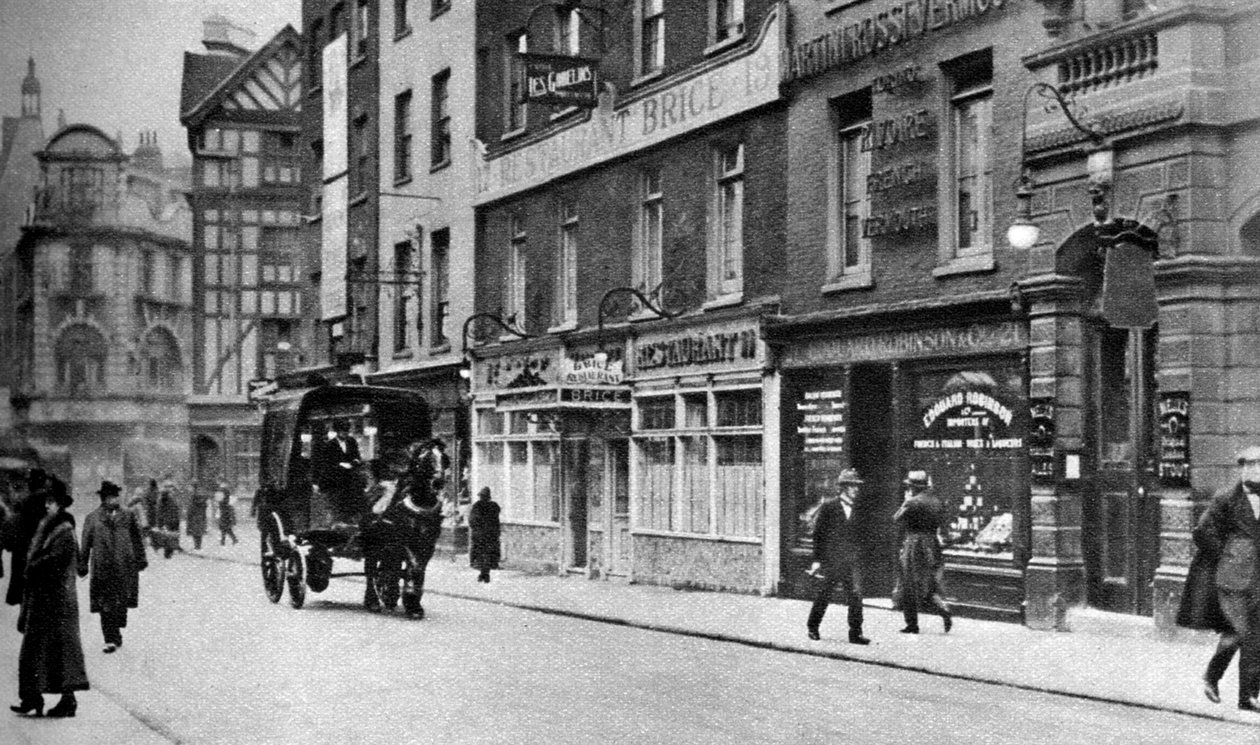 Eski Compton Caddesi, Soho, Londra, 1926-1927 by Unbekannt