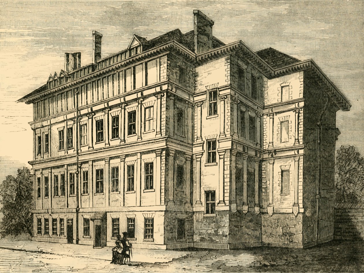 Eski Craven Evi, 1800, 1881. by Unbekannt