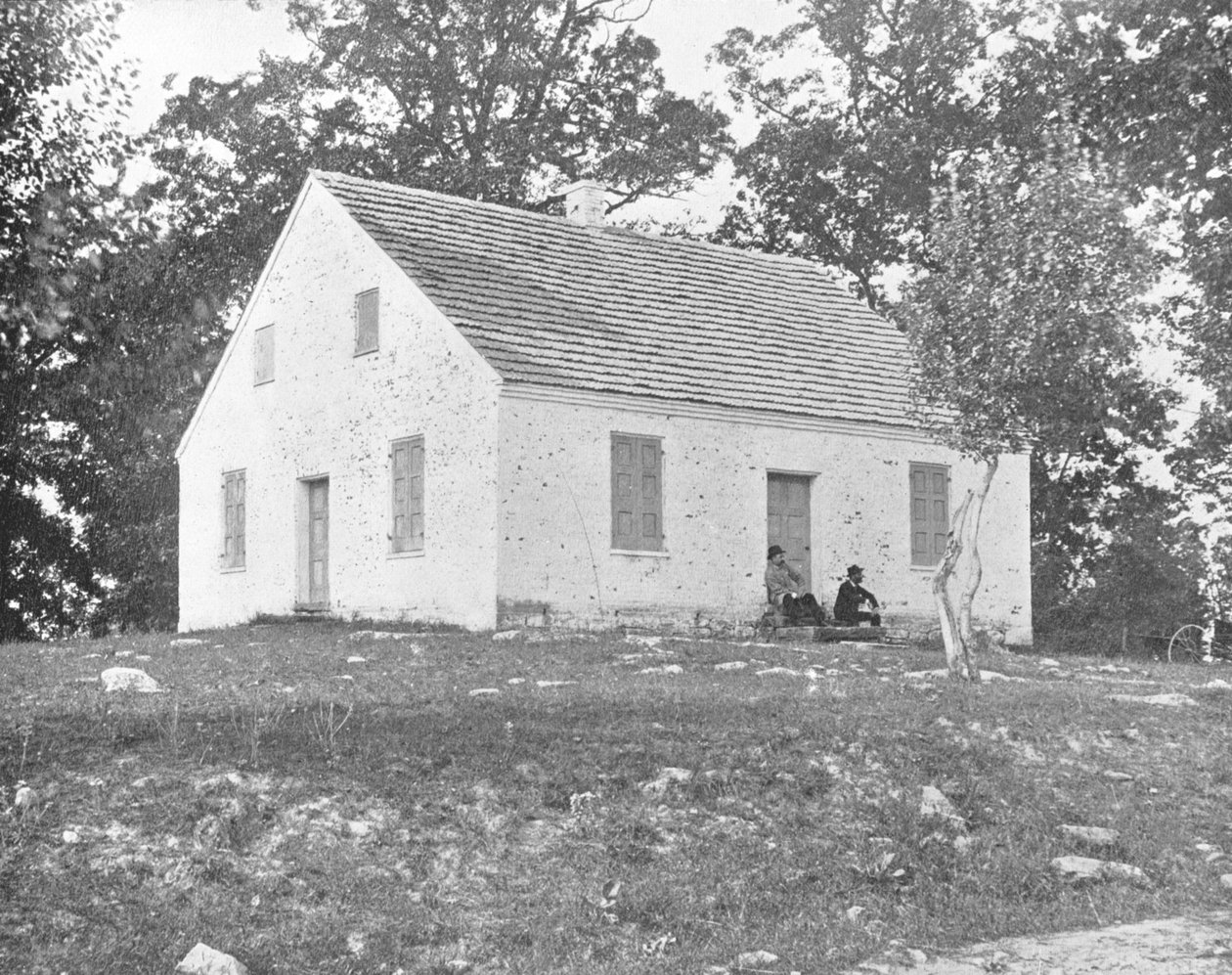 Eski Dunkards Kilisesi, Antietam, Maryland, ABD, c1900. by Unbekannt