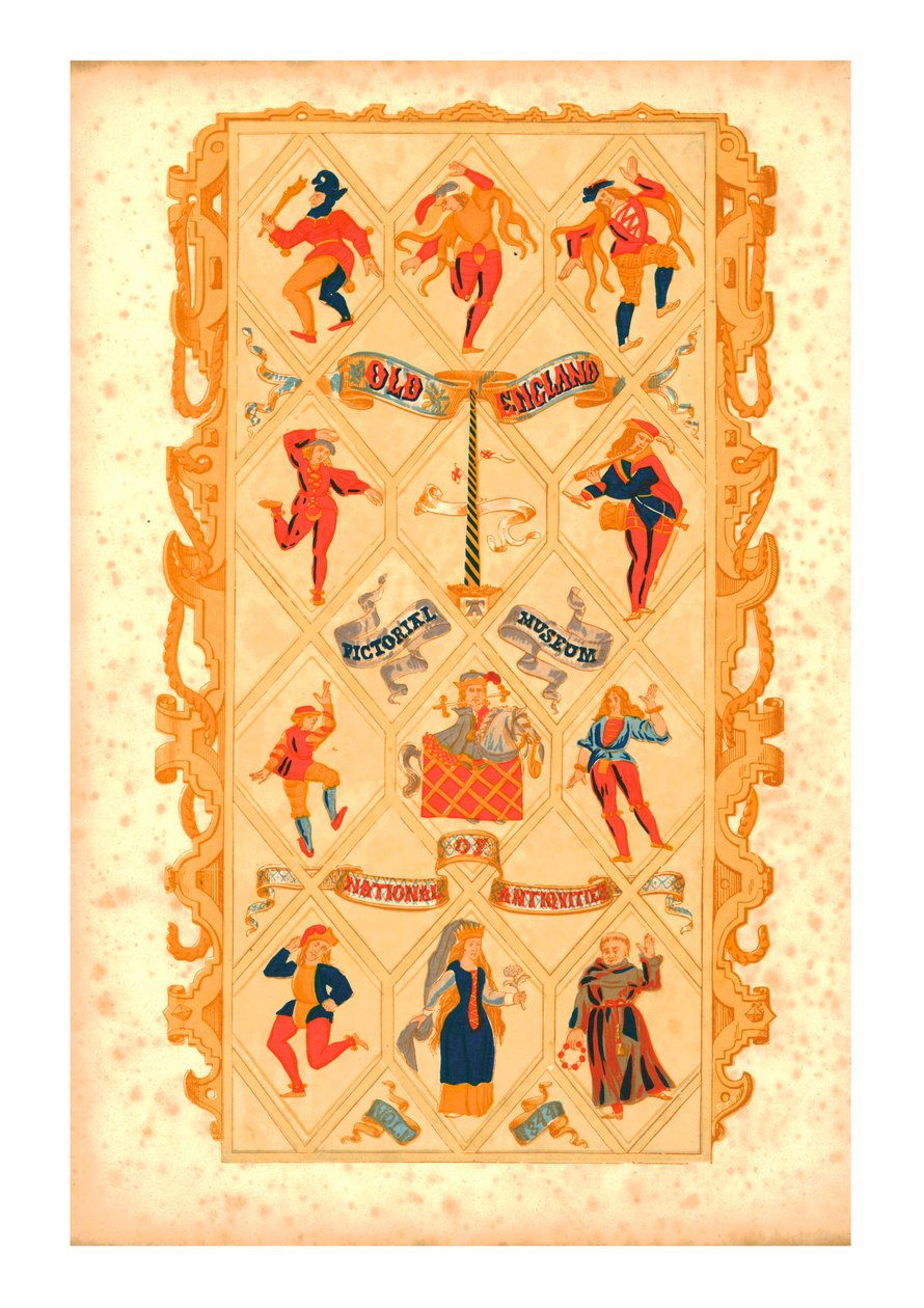Eski İngiltere. Ulusal Eski Eserler Resimli Müzesi, 1844 by Unbekannt