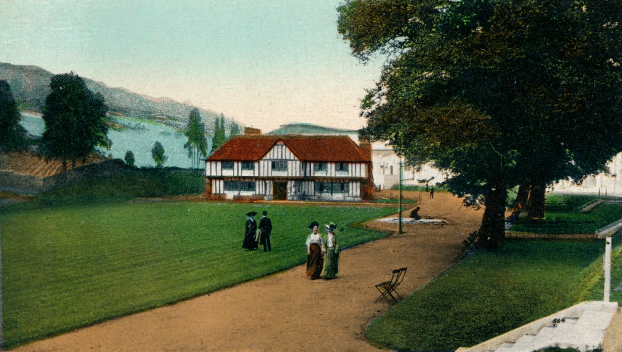 Eski İngiliz Bahçesi, Uluslararası İmparatorluk Sergisi, Londra, 1909 by Unbekannt
