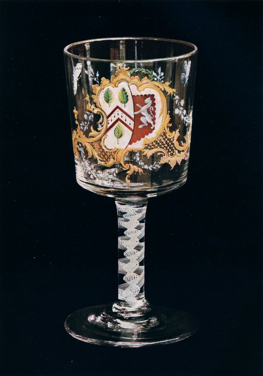 Eski İngiliz Cam Kadeh, c1775 by Unbekannt