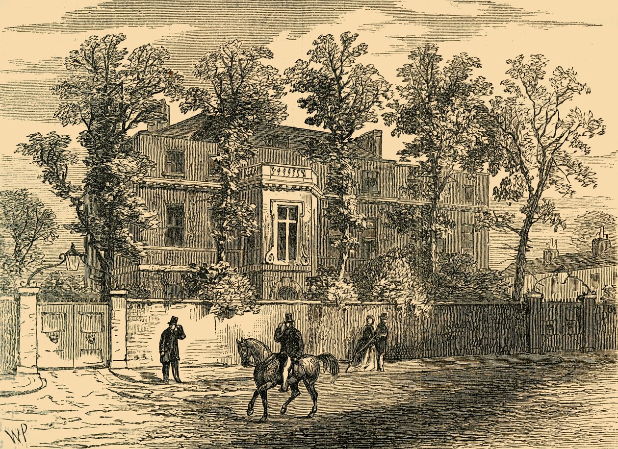 Eski Gore Evi, 1830, c1876. by Unbekannt