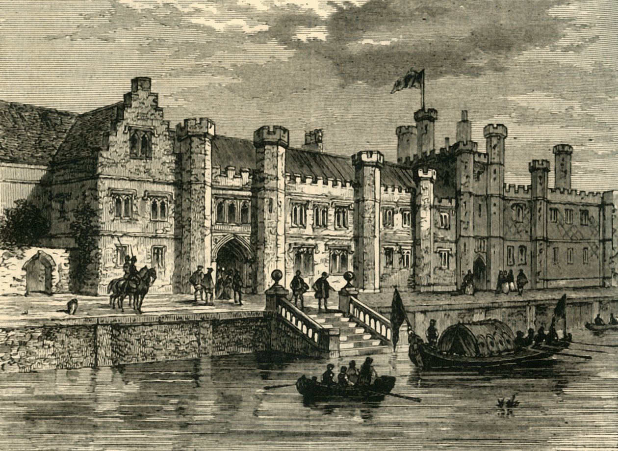 Greenwich Eski Sarayı, 1630, c1878. by Unbekannt