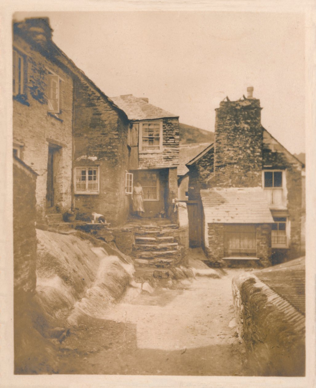 Eski Kaçakçılar Evi - Polperro, 1927 by Unbekannt