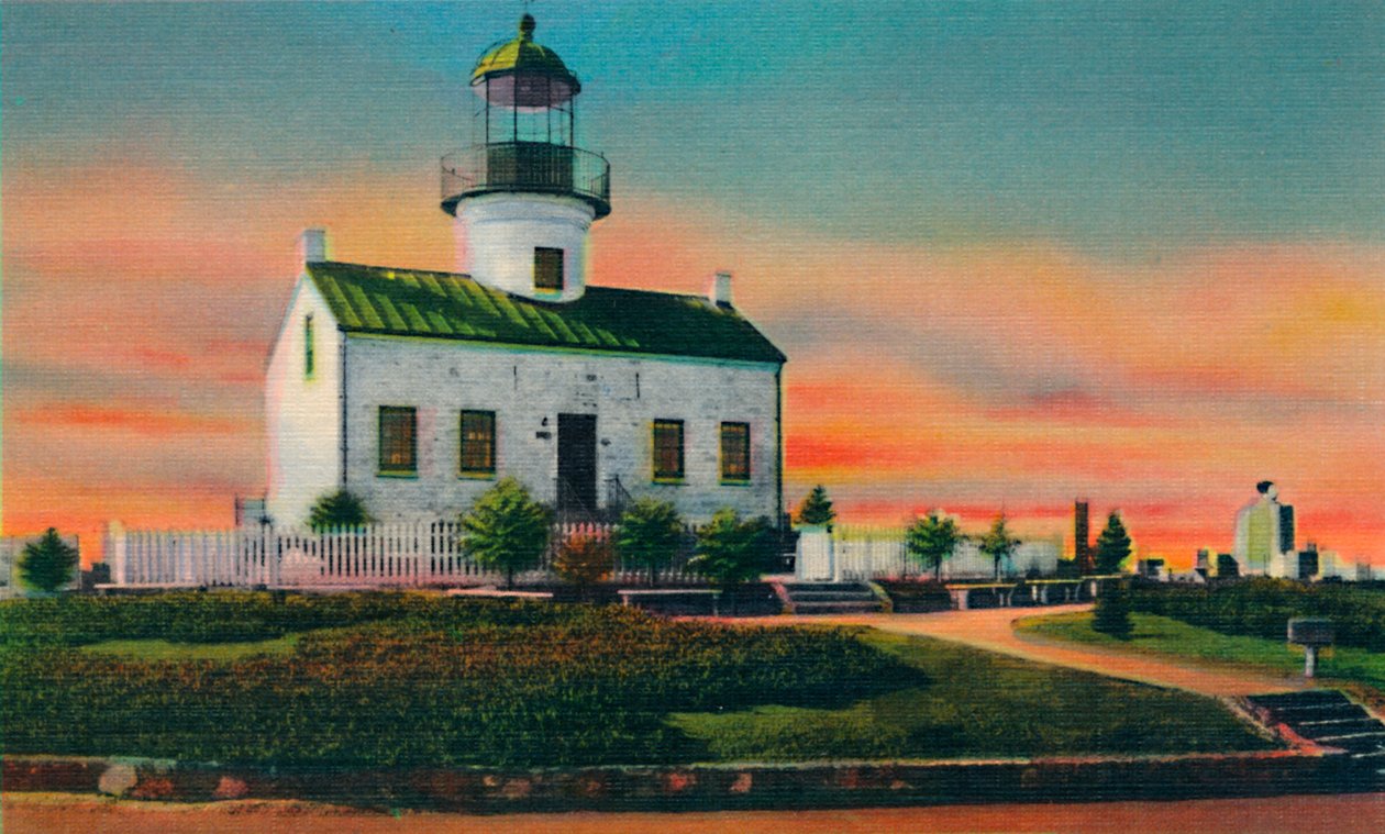 Eski İspanyol Deniz Feneri, 1850