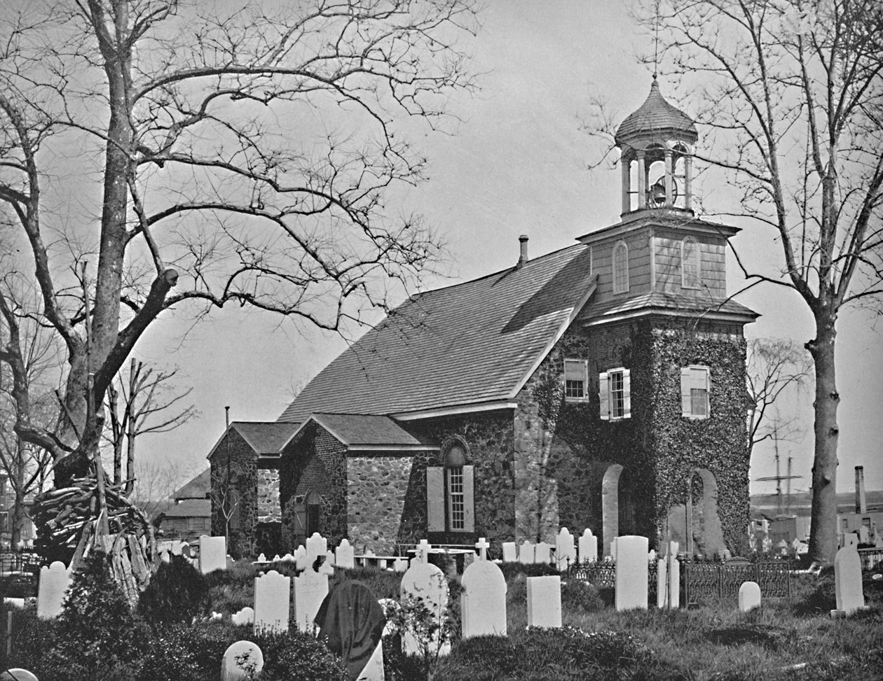 Eski İsveçliler Kilisesi, Wilmington, Del, c1897. by Unbekannt