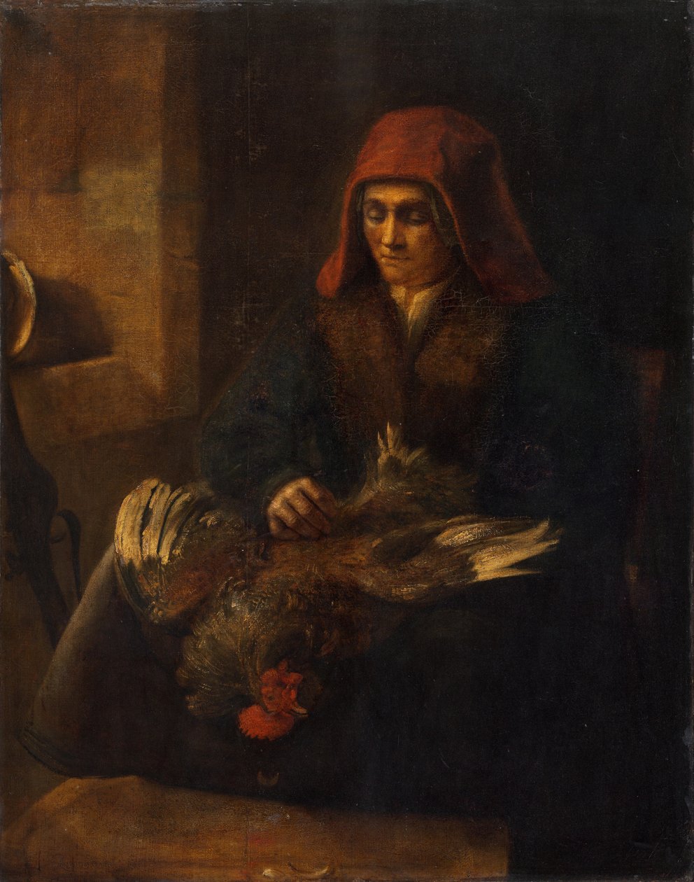 Kuş Yollayan Yaşlı Kadın, 16501655. by Unbekannt