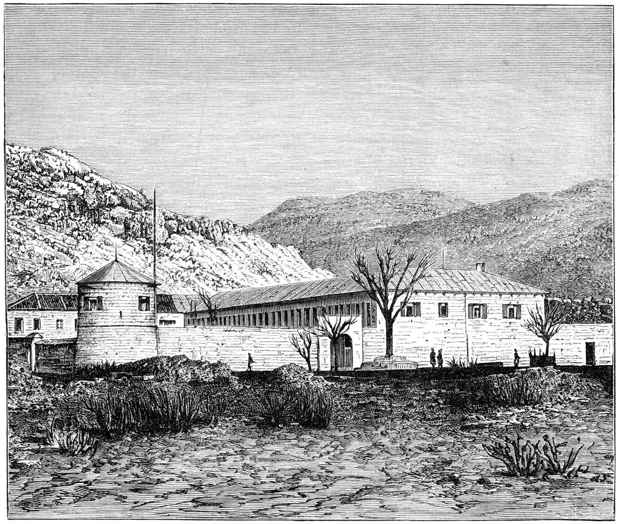 Eski saray, Cettigne, Karadağ Cumhuriyeti, 1900 by Unbekannt