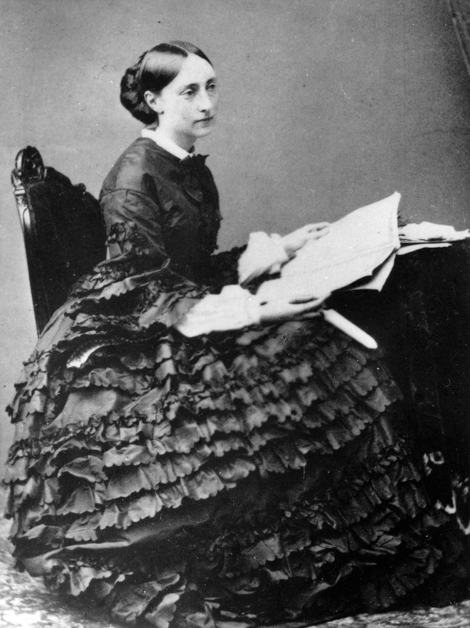 Olga Nikolaevna, Württemberg Kraliçesi, c1860-c1867 by Unbekannt