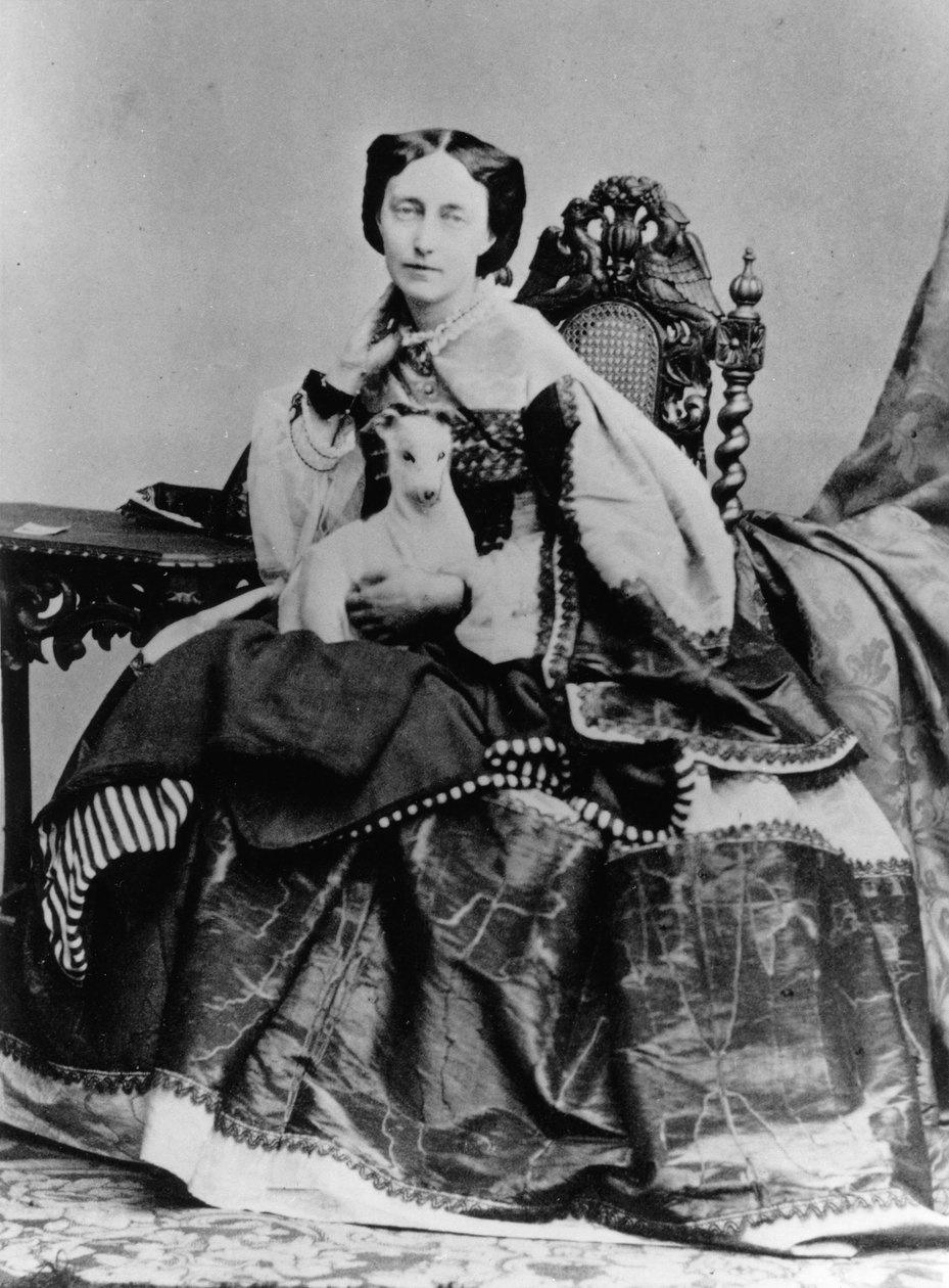 Olga Nikolaevna, Württemberg Kraliçesi, c1860-c1867 by Unbekannt