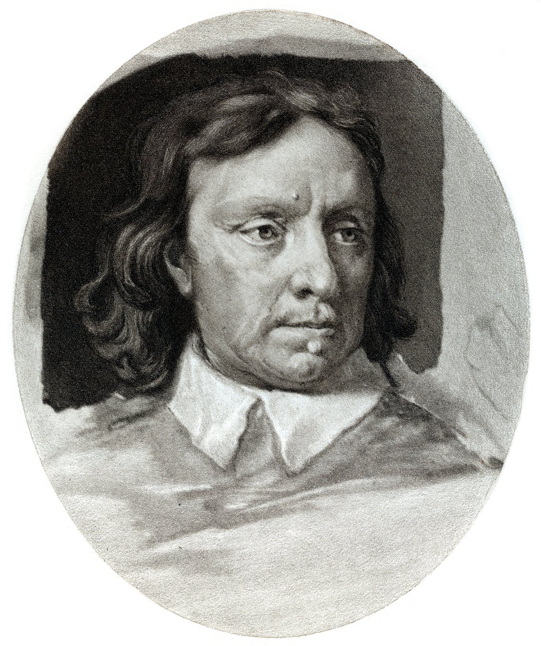Oliver Cromwell, 1599-1658, İngiliz askeri lider ve politikacı, 1657, 1899. by Unbekannt