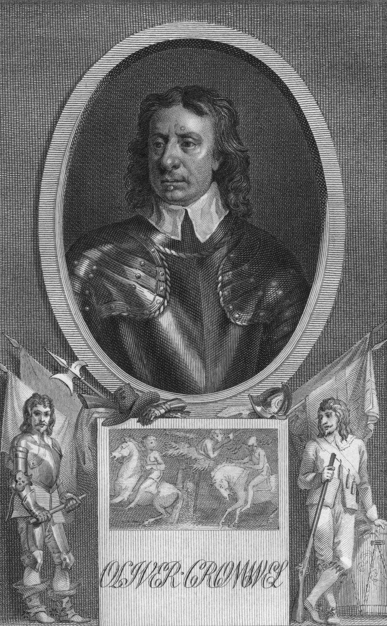 Oliver Cromwell, 1789 by Unbekannt